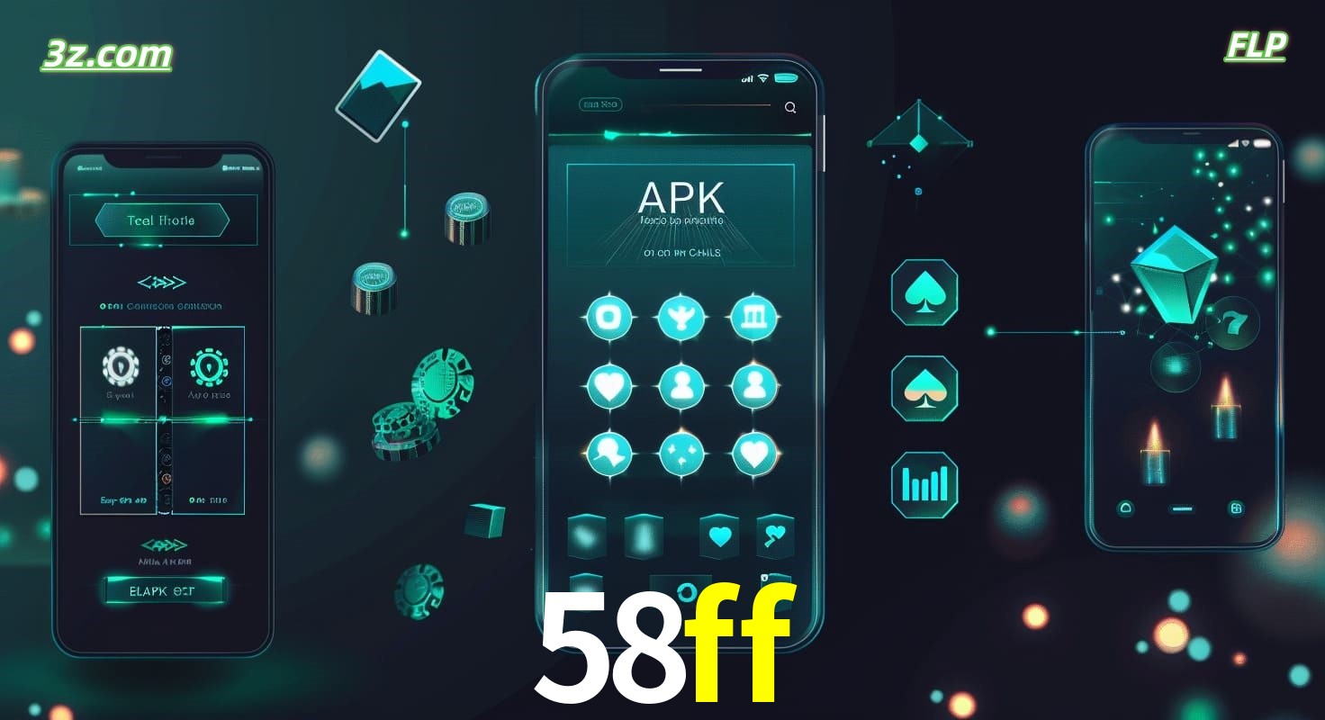58ff Brasil APK app para apostas em slots, roleta e jogos online