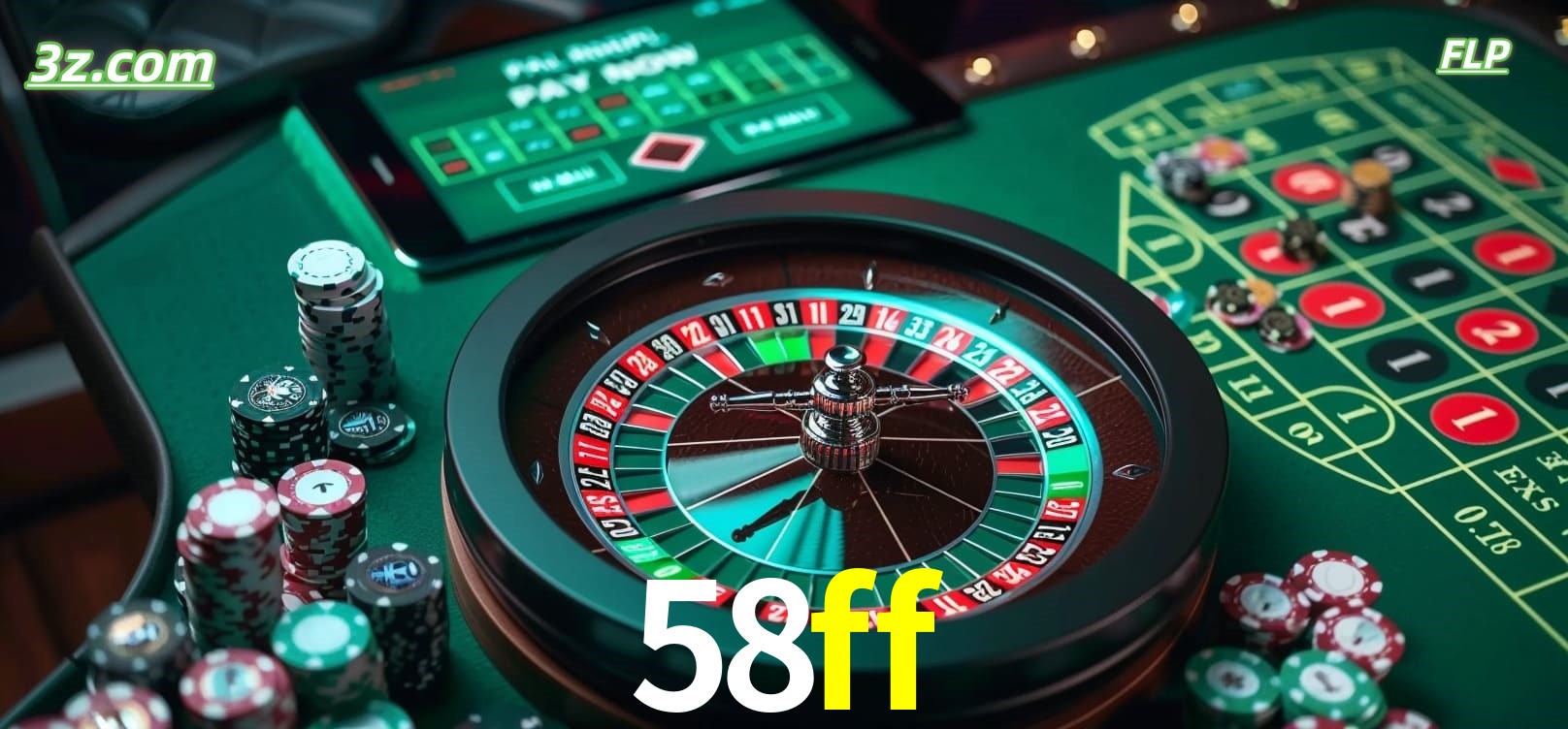 Cassino online 58ff com roleta ao vivo e apostas emocionantes