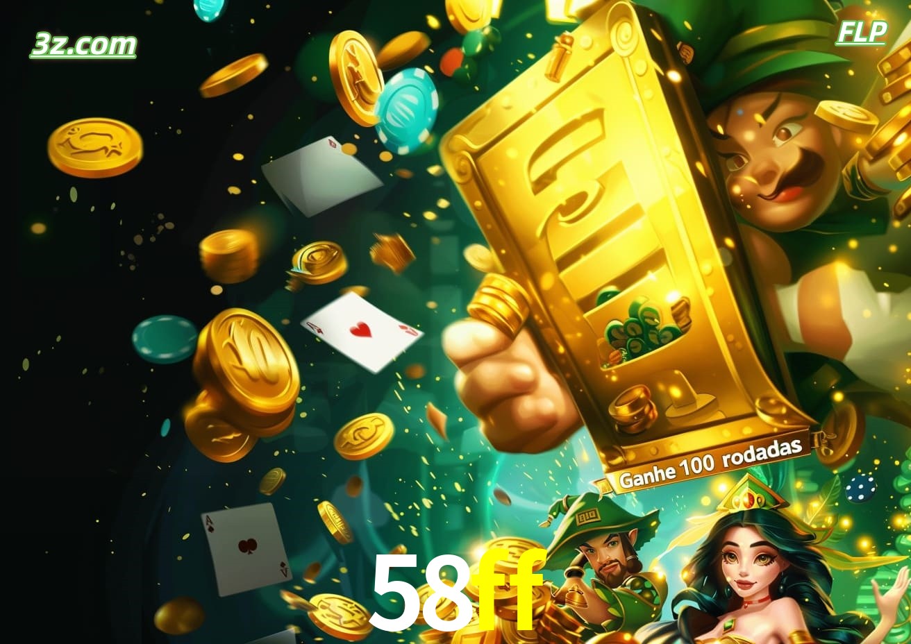 Cassino online 58ff Brasil com caça-níqueis e bônus de 100 rodadas grátis