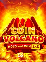 Jogue Coin Volcano slot 3x3 no 58ff e ganhe grandes recompensas